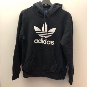 Adidas Trefoil Women's Black Hoodie Size M